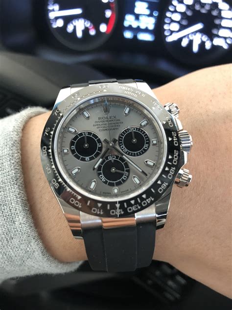 rolex white gold daytona